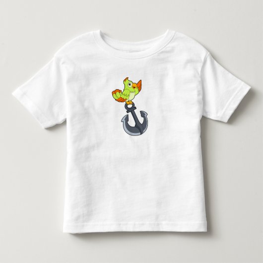 Parrot met Anchor Kinder Shirts (Voorkant)