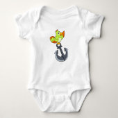 Parrot met Anchor Romper (Voorkant)