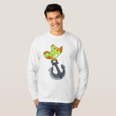 Parrot met Anchor T-shirt (Voorkant volledig)