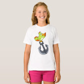Parrot met Anchor T-shirt (Voorkant volledig)