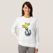 Parrot met Anchor T-shirt (Voorkant volledig)