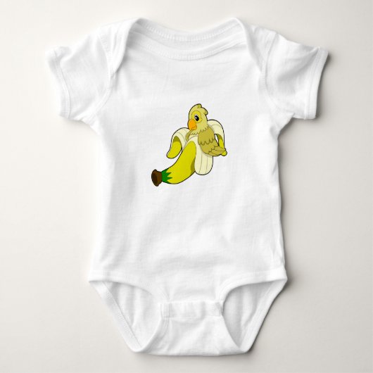 Parrot met bananen romper (Voorkant)