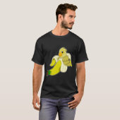 Parrot met bananen t-shirt (Voorkant volledig)