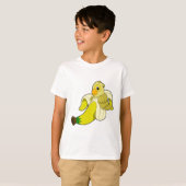 Parrot met bananen t-shirt (Voorkant volledig)