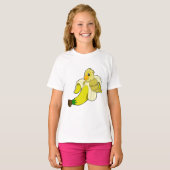 Parrot met bananen t-shirt (Voorkant volledig)