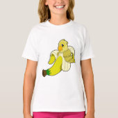 Parrot met bananen t-shirt (Voorkant)