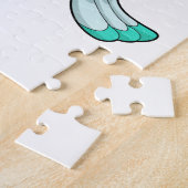 Parrot met beker koffie legpuzzel (Zijkant)