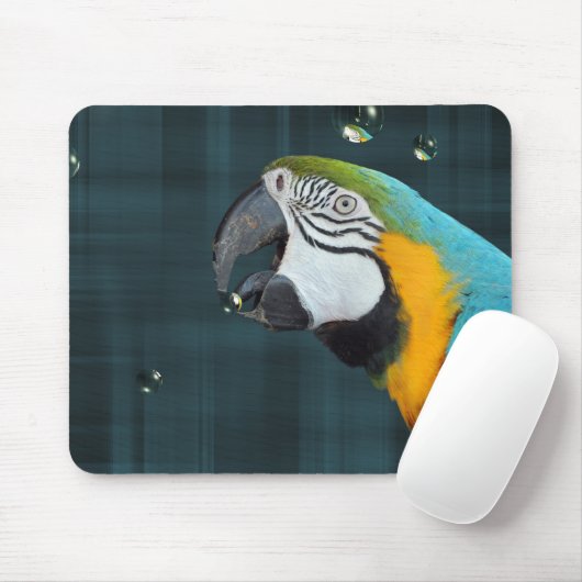Parrot met bellen muismat (Met muis)
