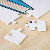 Parrot met Boek Legpuzzel (Zijkant)