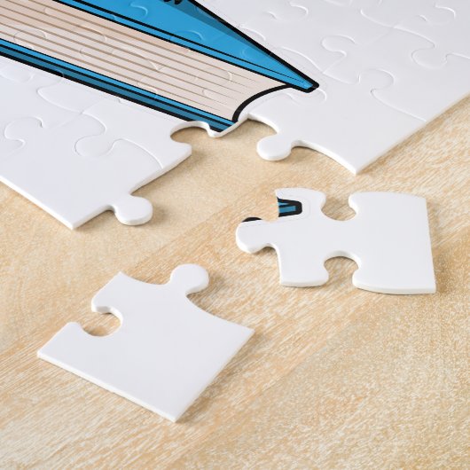 Parrot met Boek Legpuzzel (Zijkant)