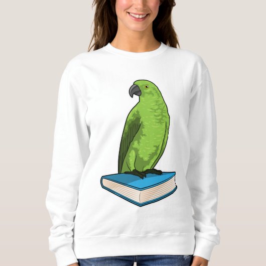 Parrot met Boek Trui (Voorkant)
