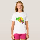 Parrot met Coconut T-shirt (Voorkant volledig)