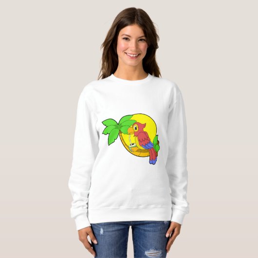 Parrot met Coconut Trui (Voorkant volledig)