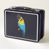 Parrot met Cylinder (Achterkant)