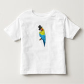 Parrot met Cylinder Kinder Shirts (Voorkant)