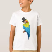 Parrot met Cylinder T-shirt (Voorkant)