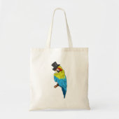 Parrot met Cylinder Tote Bag (Voorkant)