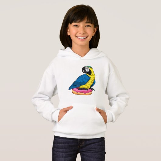 Parrot met Donut (Voorkant volledig)