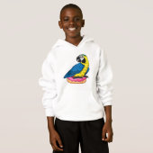 Parrot met Donut (Voorkant volledig)