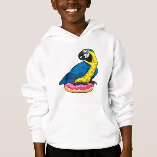 Parrot met Donut (Voorkant)