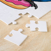 Parrot met Donut Legpuzzel (Zijkant)