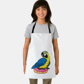 Parrot met Donut Schort (Insitu)