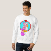 Parrot met hart trui (Voorkant volledig)