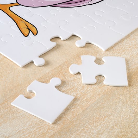 Parrot met Juice Legpuzzel (Zijkant)