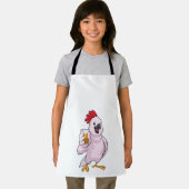 Parrot met Juice Schort (Insitu)