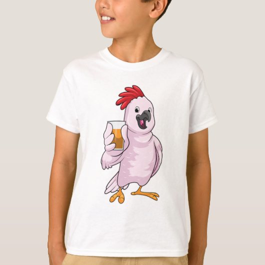 Parrot met Juice T-shirt (Voorkant)