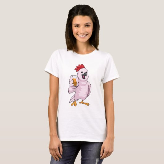 Parrot met Juice T-shirt (Voorkant volledig)