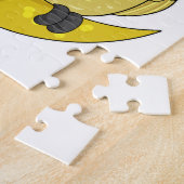 Parrot met Moon Legpuzzel (Zijkant)