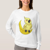 Parrot met Moon T-shirt (Voorkant)