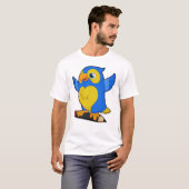 Parrot met potlood t-shirt (Voorkant volledig)