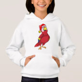 Parrot met Santa hat (Voorkant)