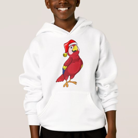 Parrot met Santa hat (Voorkant)