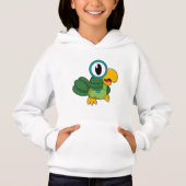 Parrot met vergrootglas (Voorkant)