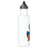 Parrot met vergrootglas waterfles  (Links)