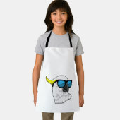 Parrot met zonnebril schort (Insitu)