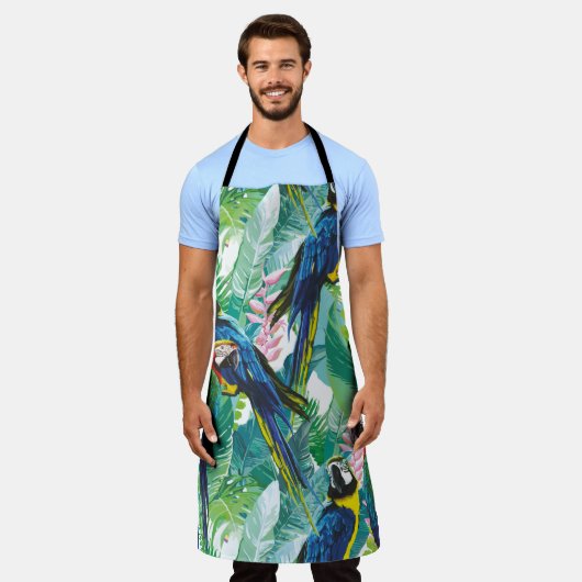 Parrot Oerwoud Bird Schort (Gedragen)