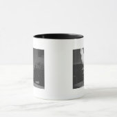 Parrot op de kandlestick B&W Mok (Midden)