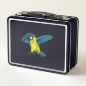 Parrot op Hip Hop Dance Dab (Achterkant)