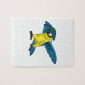 Parrot op Hip Hop Dance Dab Legpuzzel (Horizontaal)
