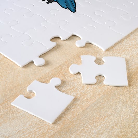 Parrot op Hip Hop Dance Dab Legpuzzel (Zijkant)