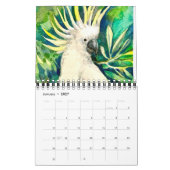 Parrot paintings Calendar Kalender (Jan 2027)