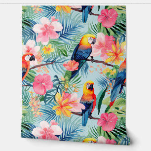 Parrot Palooza Behang