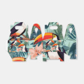 Parrot Paradise Gift Box Bedankdoosjes (Uitgevouwen)