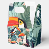 Parrot Paradise Gift Box Bedankdoosjes (Geopend)