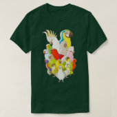Parrot Party T-shirt (Design voorkant)