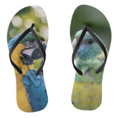Parrot Patterned  Teenslippers (Voetbed)
